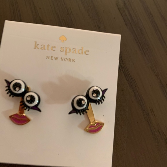 Super Cute Kate Spade Monster Earring!! 💖💖 - Picture 3 of 3
